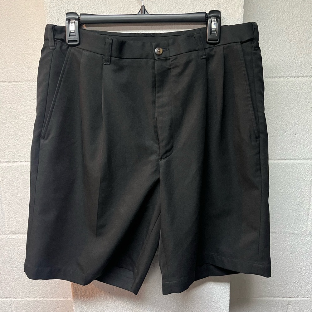 Haggar Men's Black Shorts